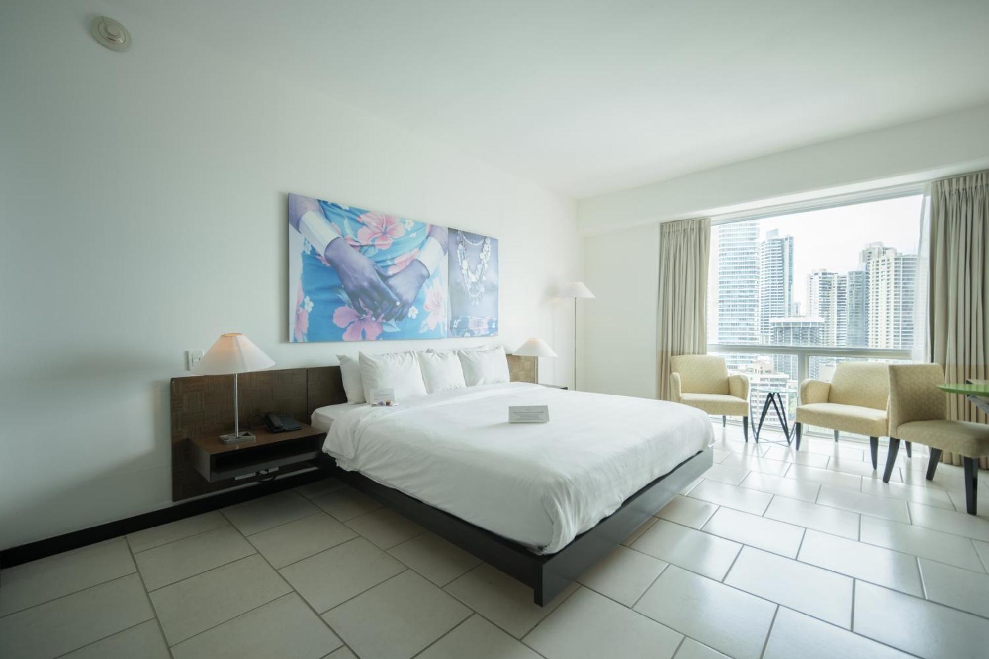 Decapolis Hotel ปานามาซิตี้ ภายนอก รูปภาพ A bedroom at the hotel